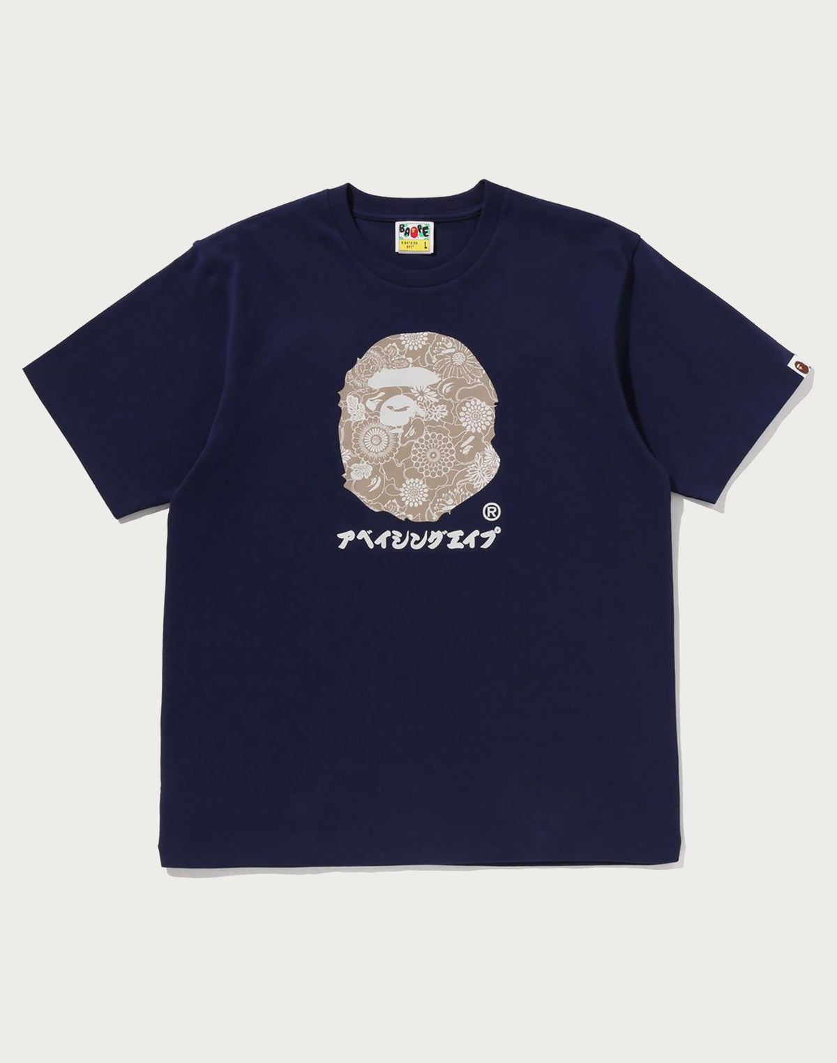 JAPANESE INDIGO ART CAMO BY BATHING APE TEE MENS