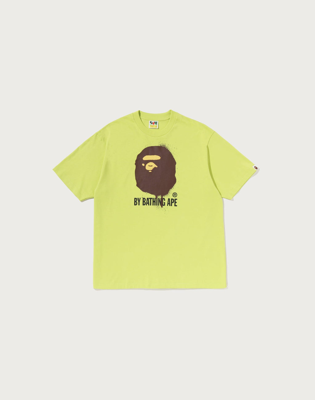 SPRAY PRINT BY BATHING APE RELAXED FIT TEE MENS