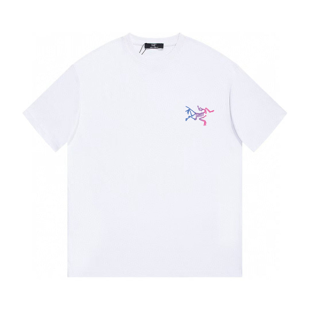 Arc'teryx Front‑Back Gradient Bird Skeleton Short‑Sleeve T‑Shirt Unisex