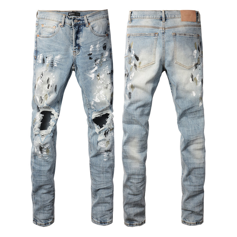 PURPLE  Fashion Jeans 9100