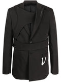HELIOT EMIL layered-effect single breasted blazer
