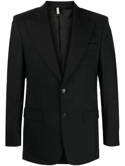 Sunflower single-breasted wool blazer