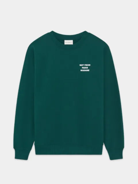 Drôle De Monsieur slogan-print sweatshirt