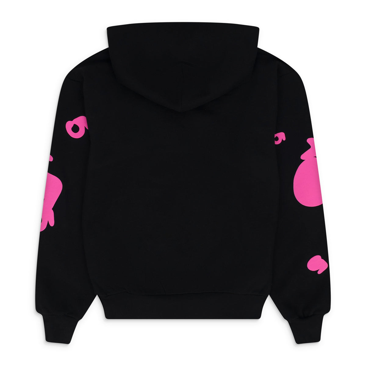 Black/Pink Beluga Angel Number Hoodie