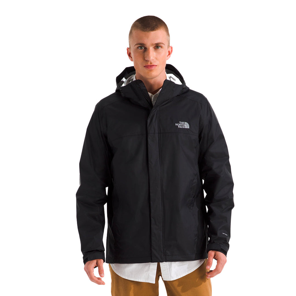 Chaqueta impermeable Venture 2 para hombre color negro