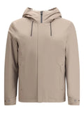 Woolrich hooded zip-front jacket