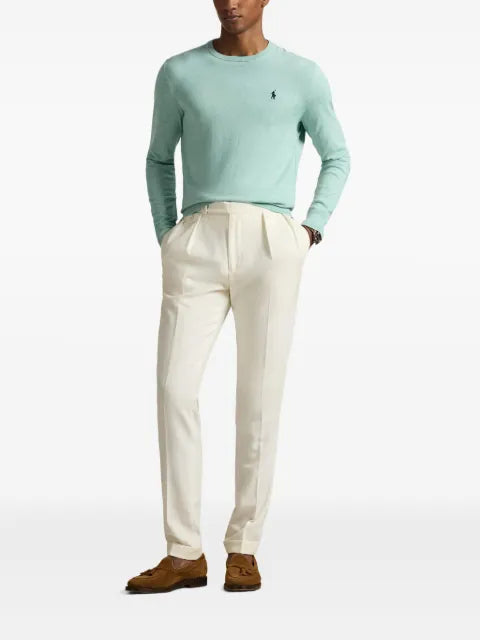 Polo Ralph Lauren logo-embroidered cotton sweater