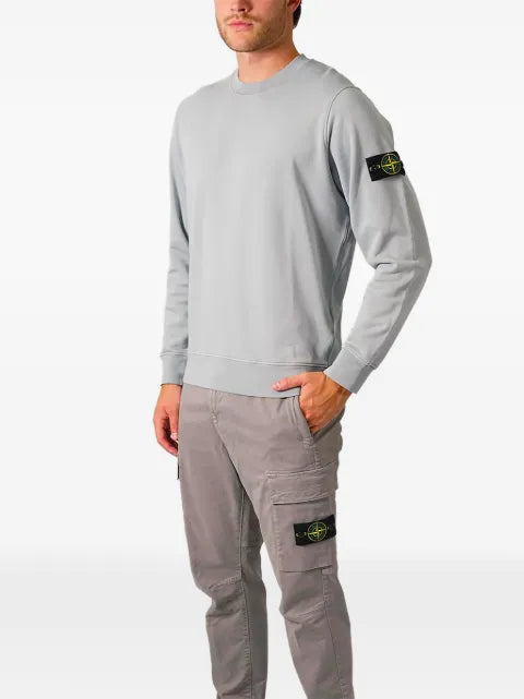 Stone Island 6100060 organic-cotton fleece sweatshirt