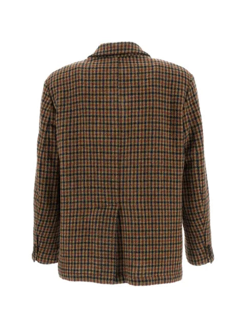 Barena Zener Fasser check-pattern virgin wool jacket