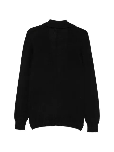 AROVESCIO notched-lapel button-up cardigan