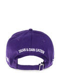 DSQUARED2 distressed graphic-print baseball cap
