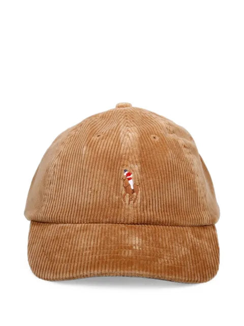 Polo Ralph Lauren corduroy embroidered-logo cap