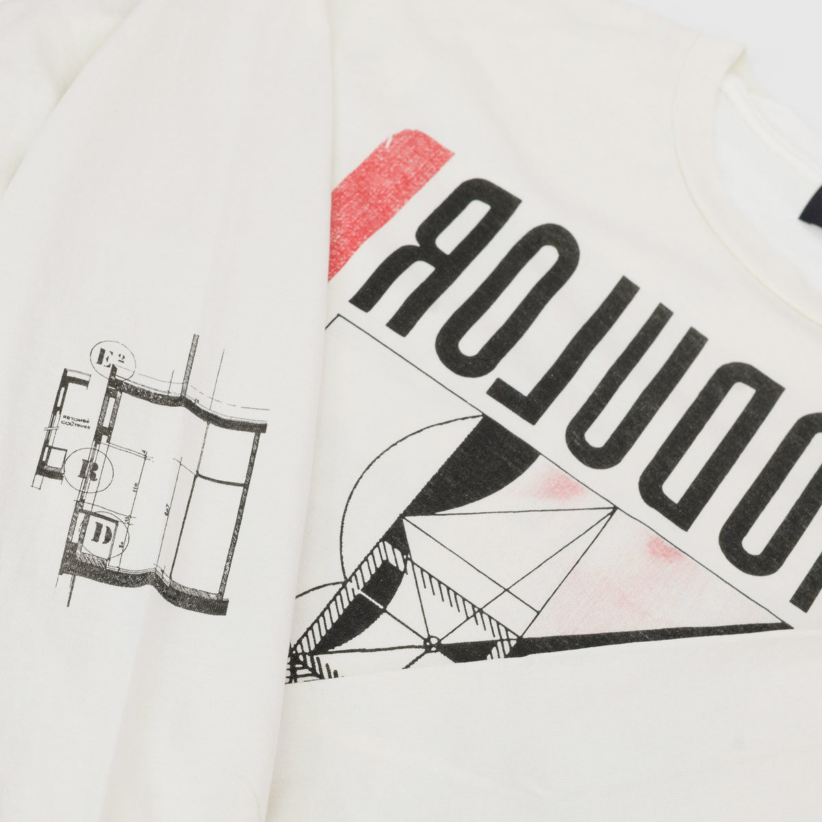 Vintage White Modular LS T-Shirt