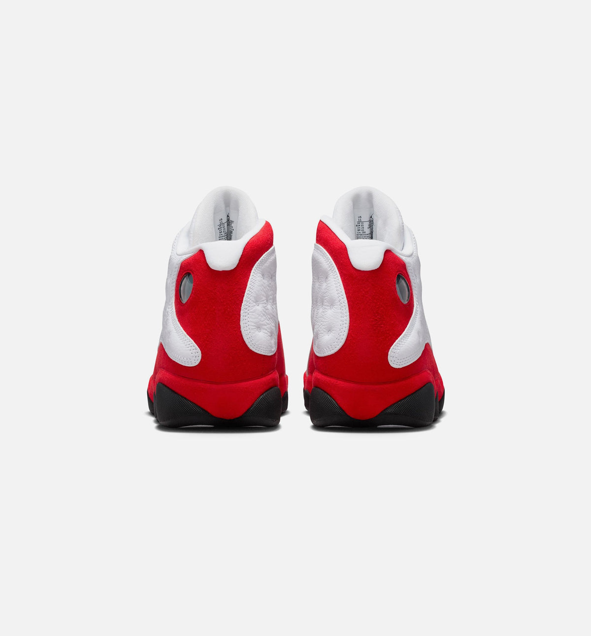 Air Jordan 13 Retro White & University Red Men's Lifestyle Shoes - White/Black/True Red