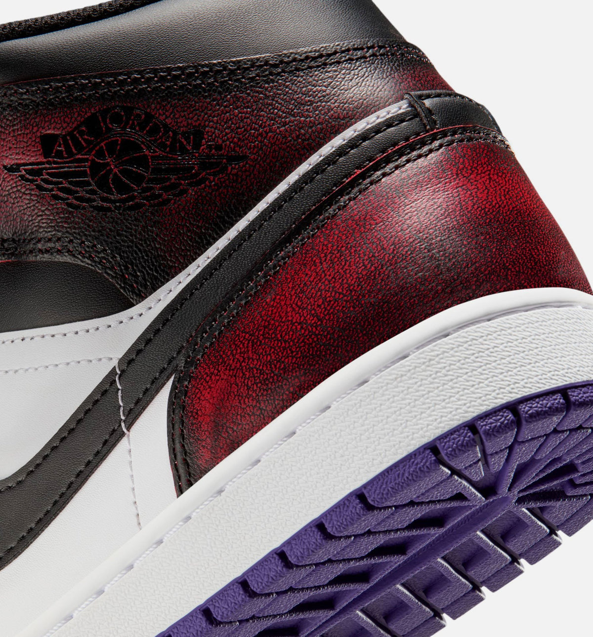 Air Jordan 1 Mid SE | Men's Lifestyle Shoe | True Red/White/Court Purple/Black