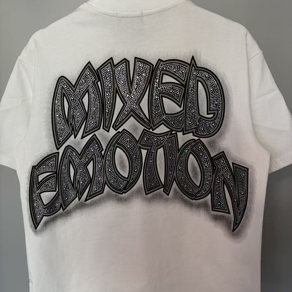 MIXED EMOTION Zombie Gothic Graphic T-Shirt