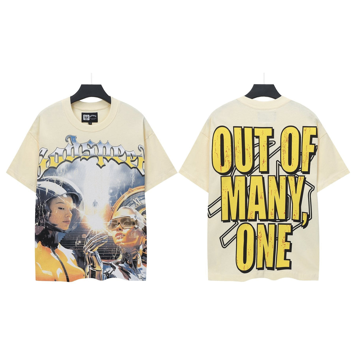 Godspeed Out of Many One Graphic T-Shirt