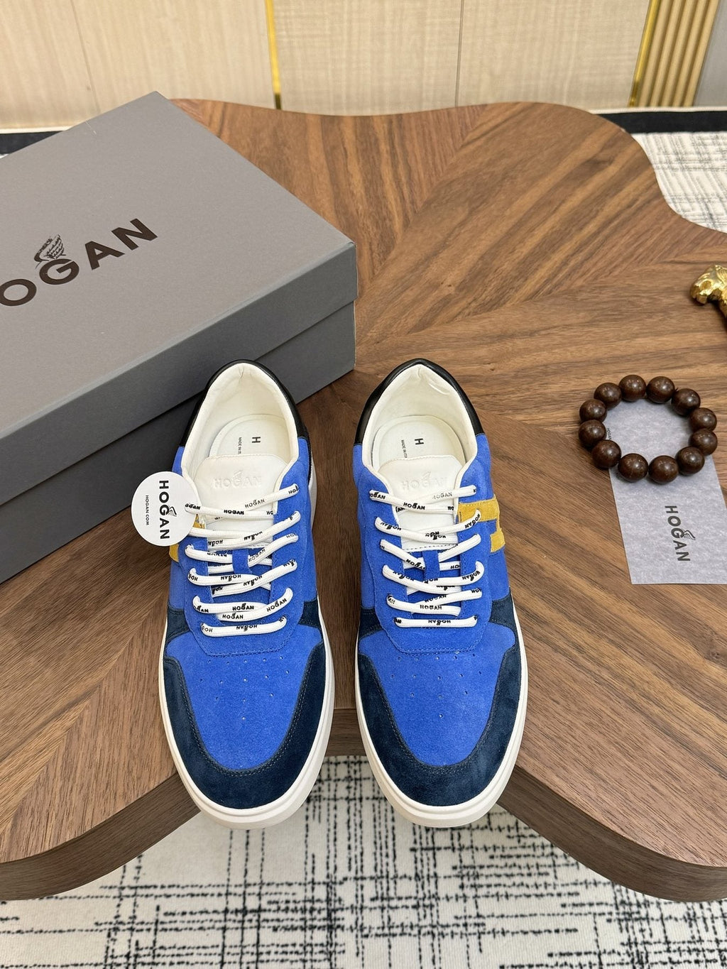 Hogan H580 Color-Block Low-Top Sneakers