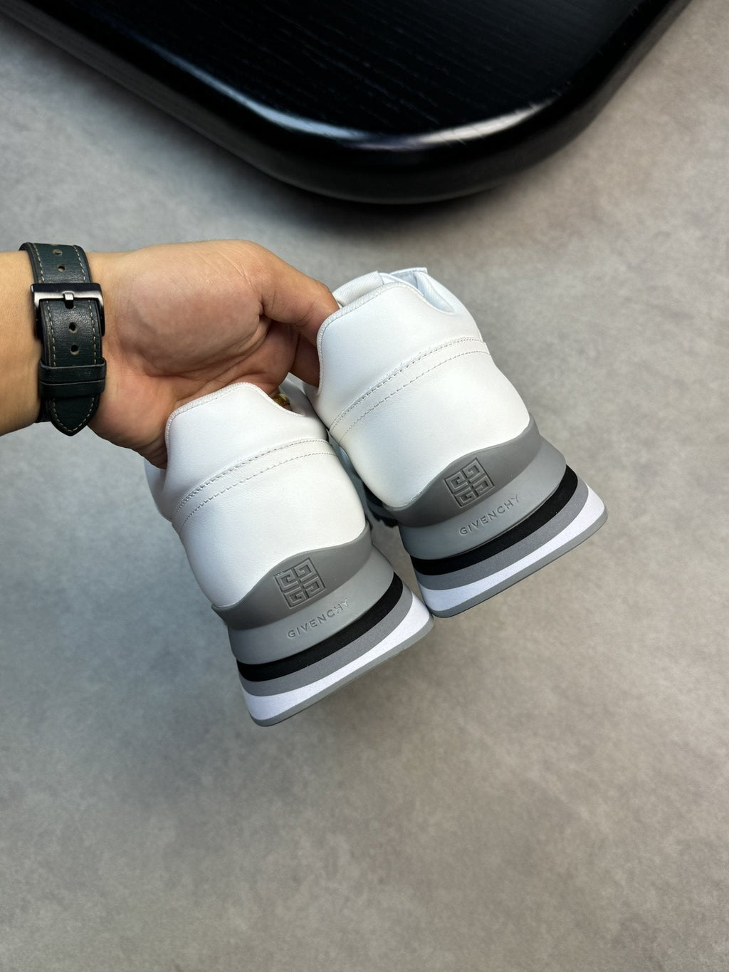 Givenchy Paneled Low-Top Sneakers